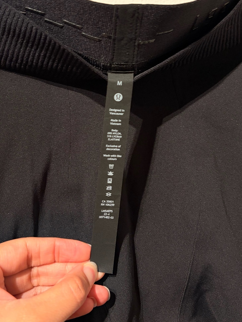 lululemon athletica Men's Black License to Train Tight 21" Medium - Picture 6 of 7